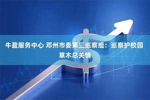 牛盈服务中心 邓州市委第三巡察组：巡察护校园 草木总关情